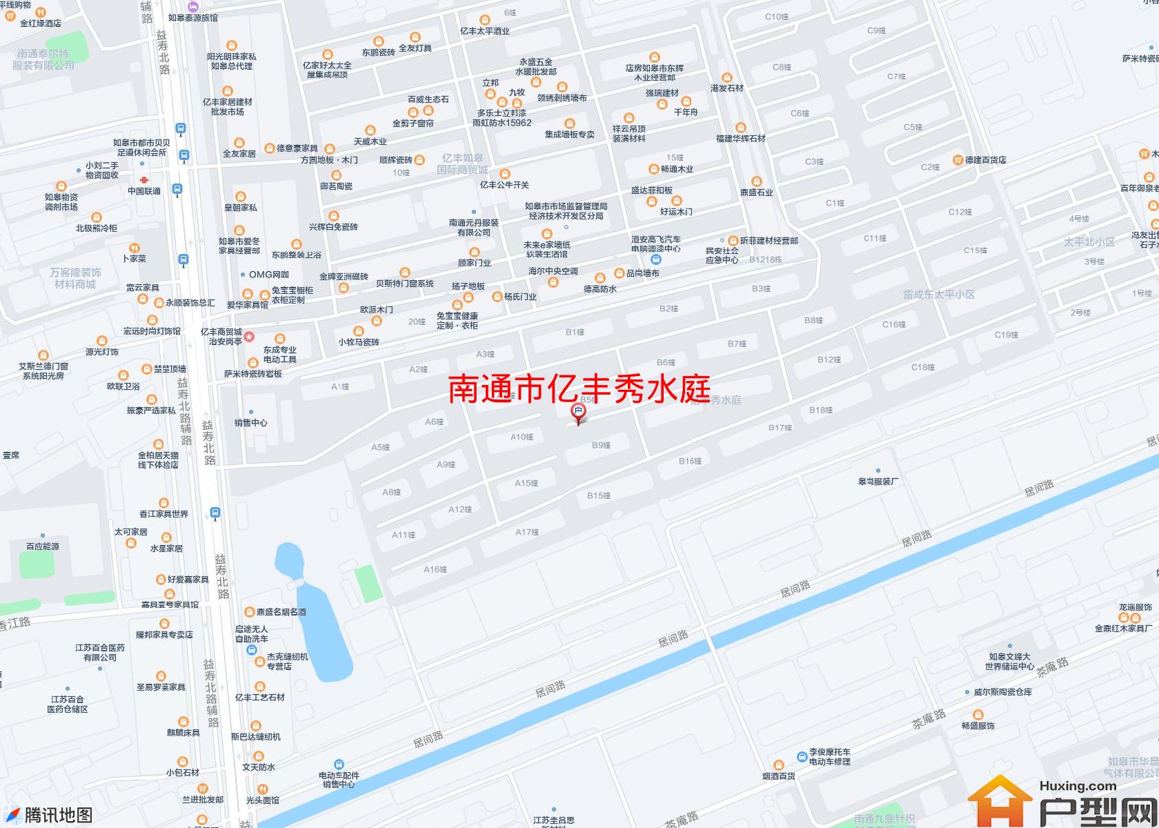 亿丰秀水庭小区 - 户型网