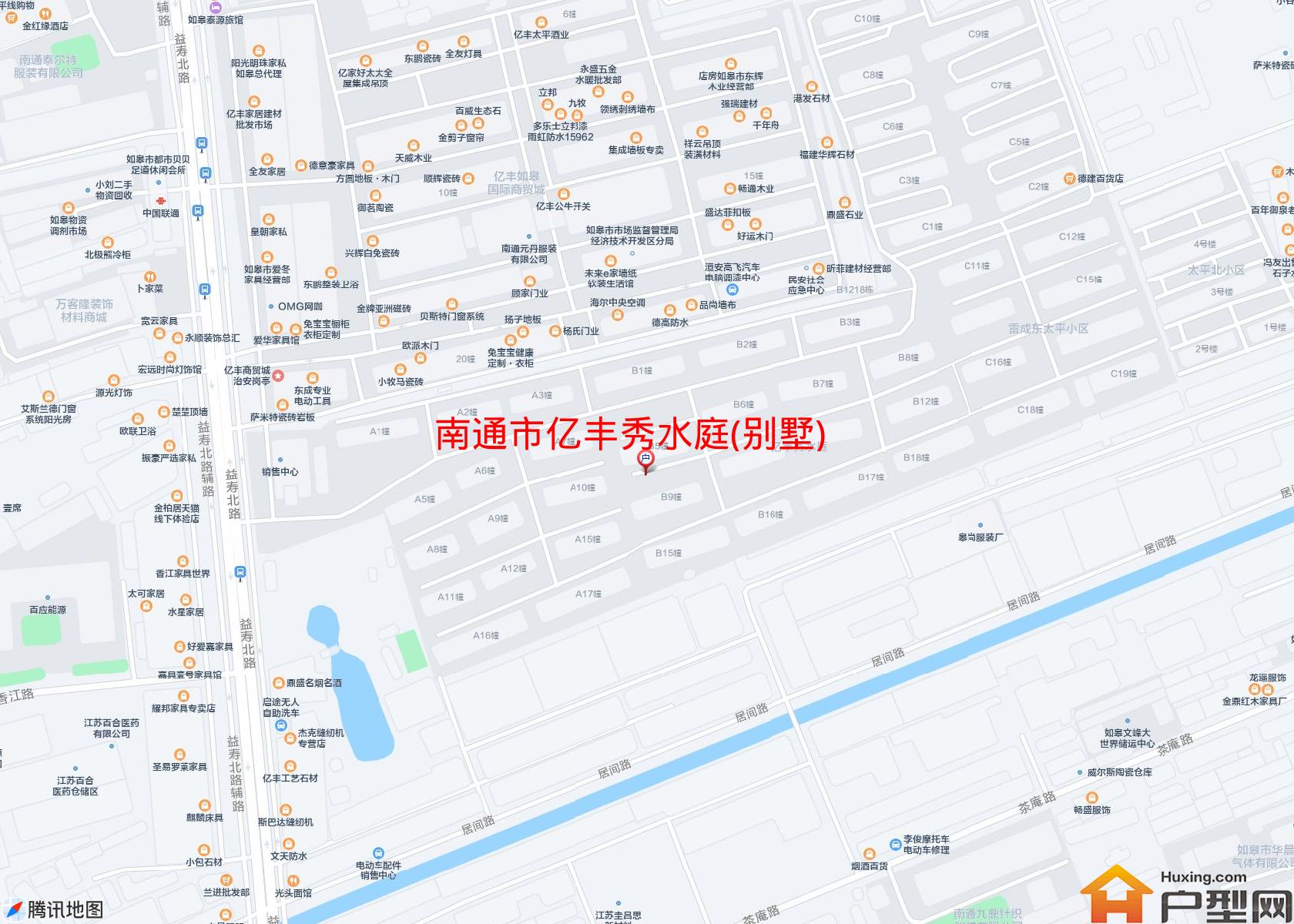 亿丰秀水庭(别墅)小区 - 户型网