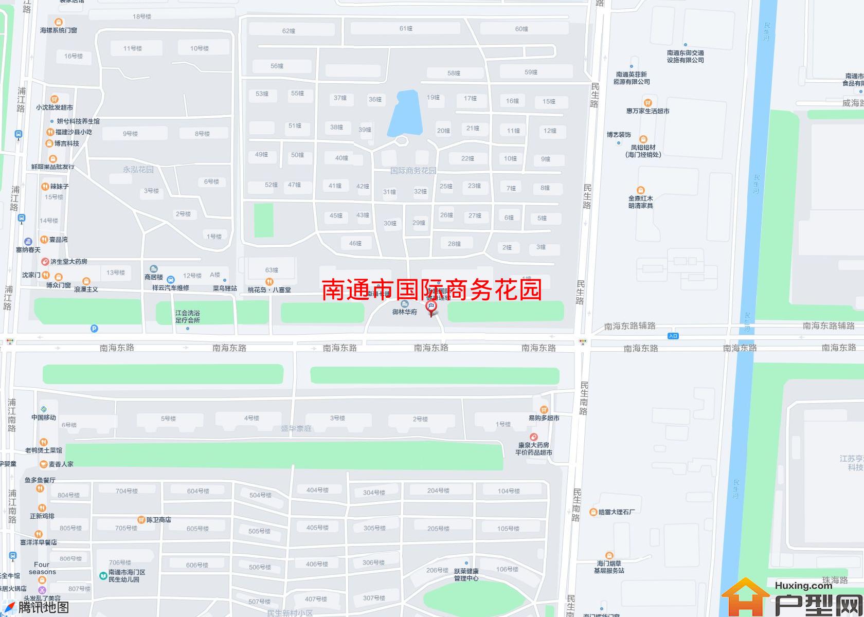 国际商务花园小区 - 户型网