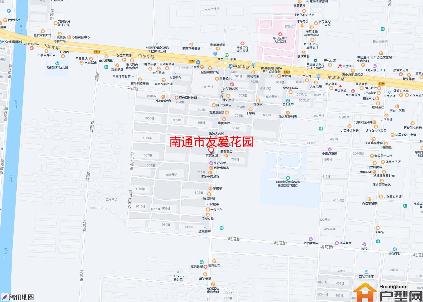 友爱花园小区 - 户型网
