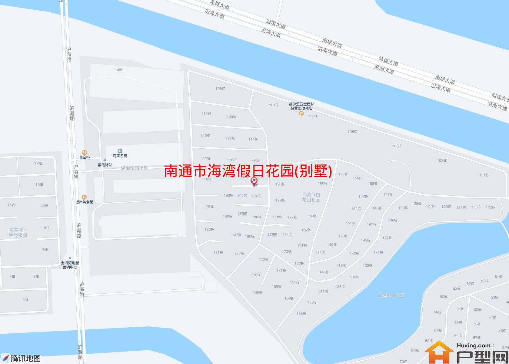 海湾假日花园(别墅)小区 - 户型网