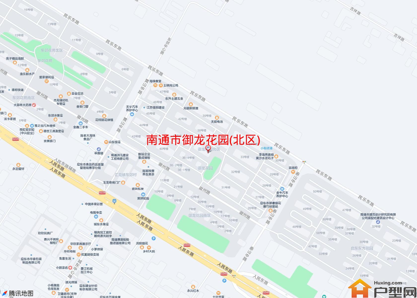 御龙花园(北区)小区 - 户型网