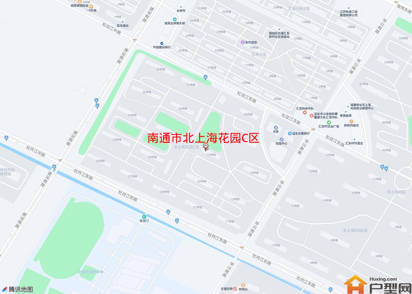 北上海花园C区小区 - 户型网