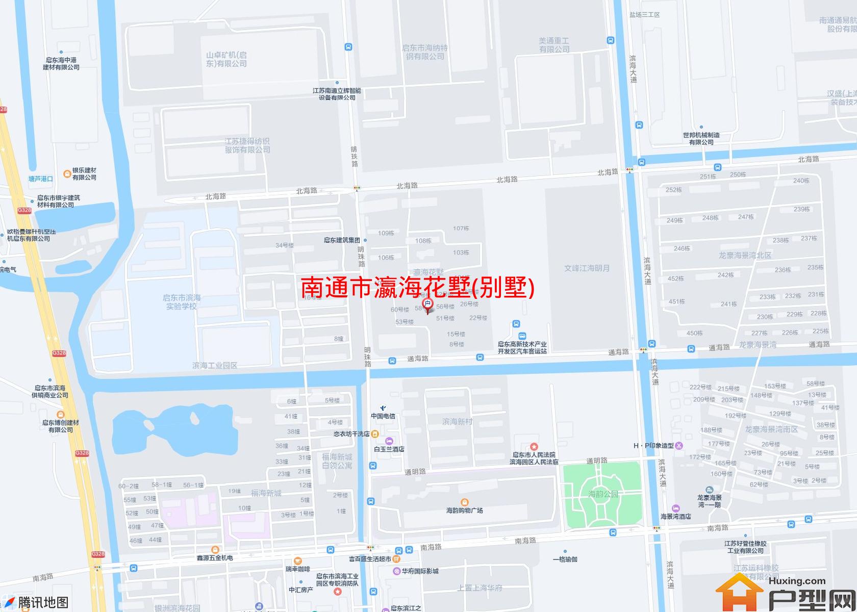 瀛海花墅(别墅)小区 - 户型网