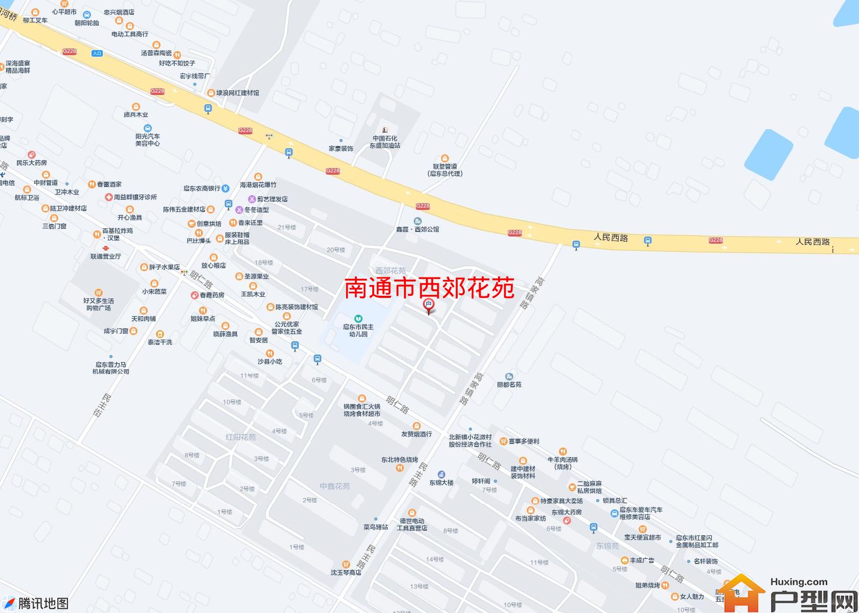 西郊花苑小区 - 户型网