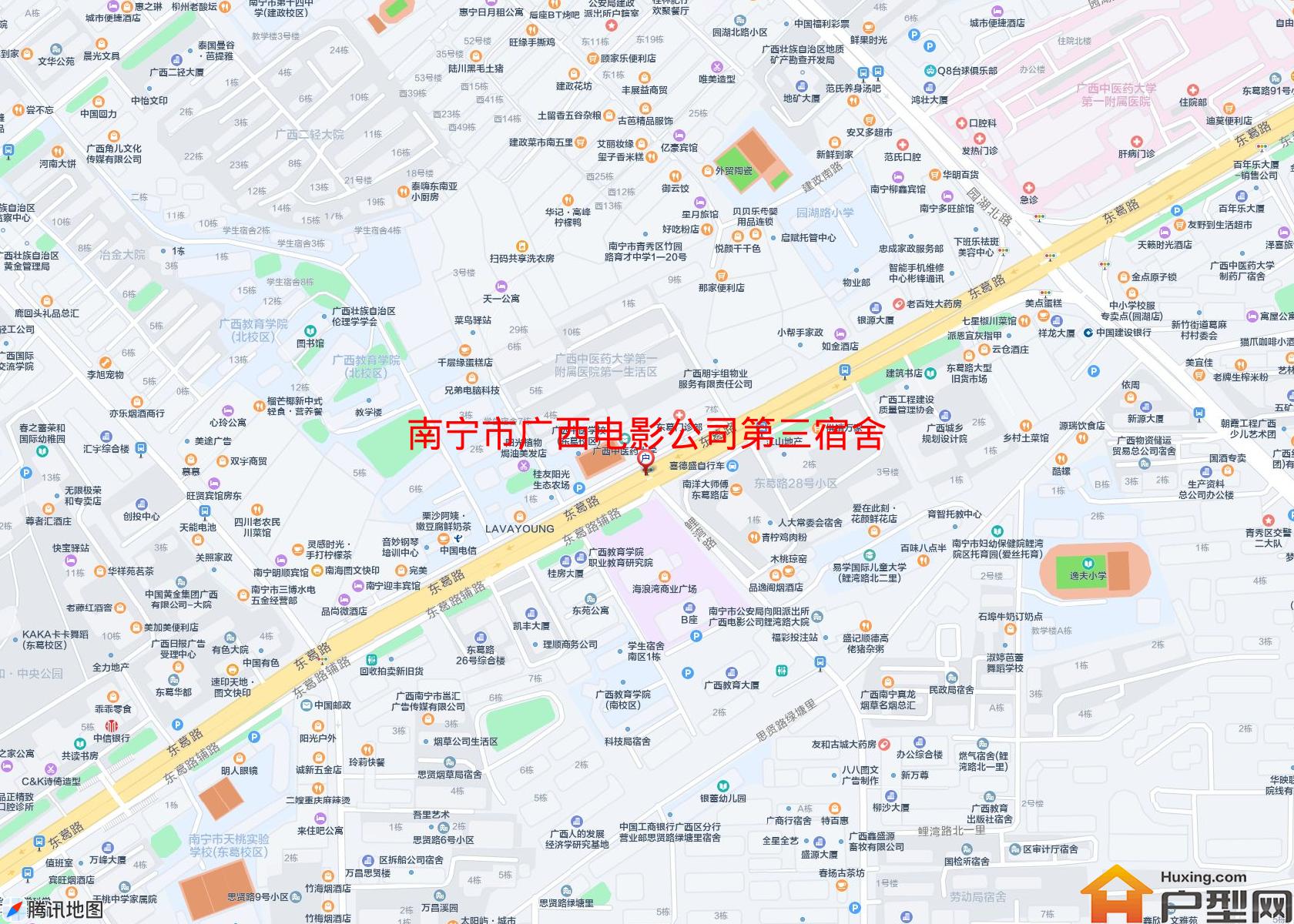 广西电影公司第三宿舍小区 - 户型网