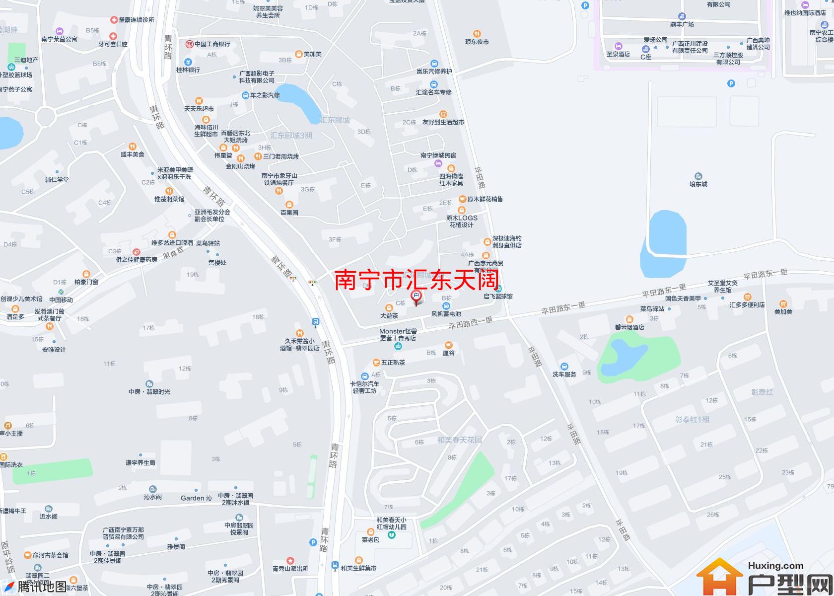 汇东天阔小区 - 户型网