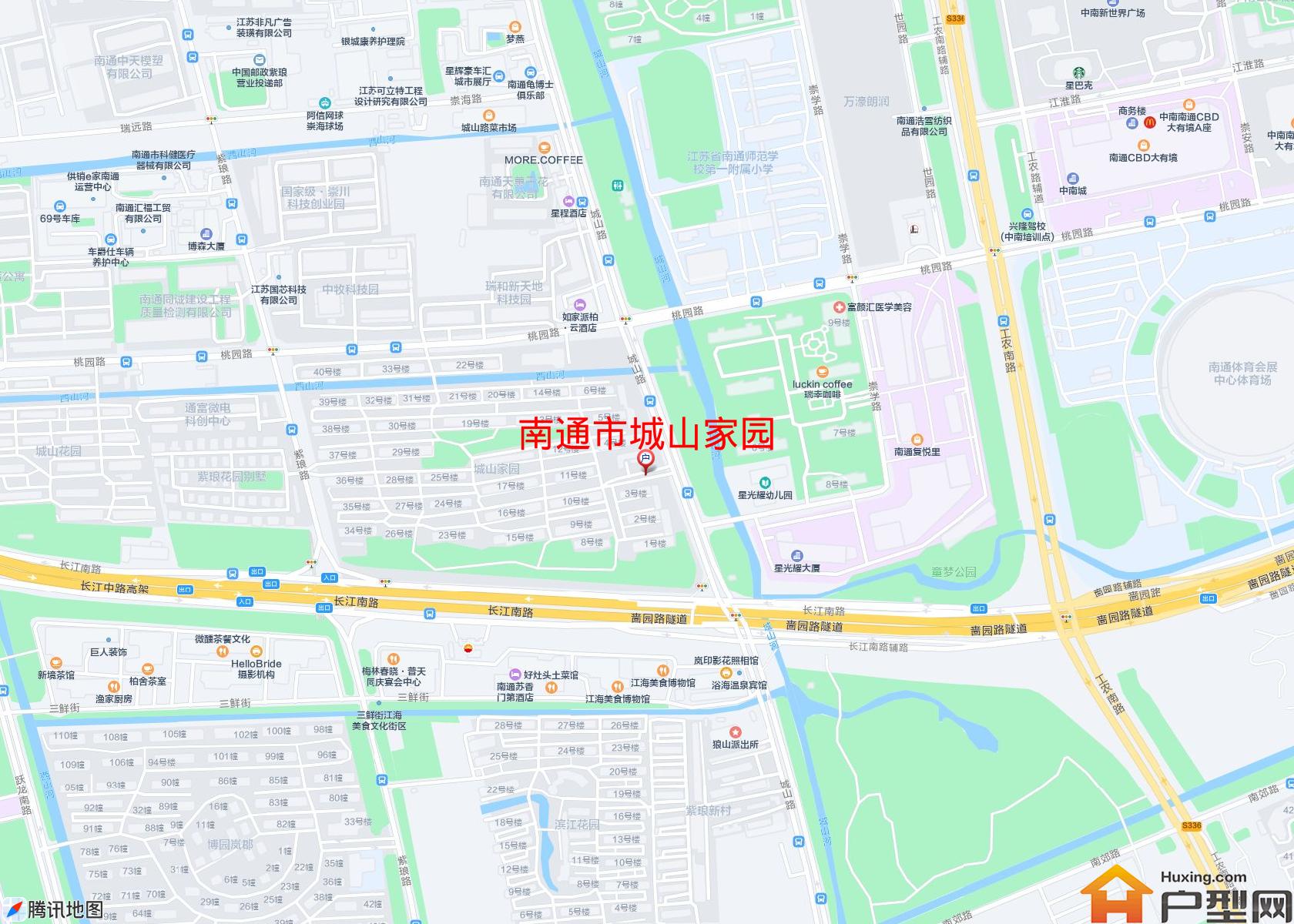 城山家园小区 - 户型网