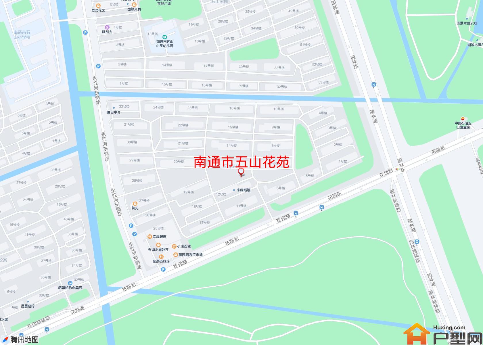 五山花苑小区 - 户型网