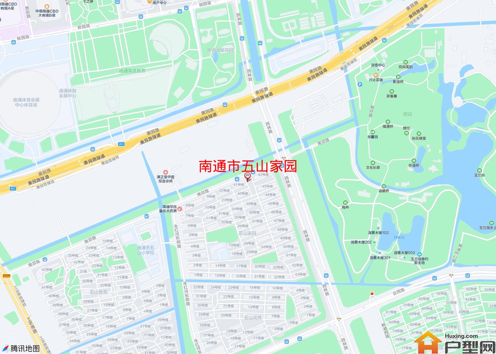 五山家园小区 - 户型网
