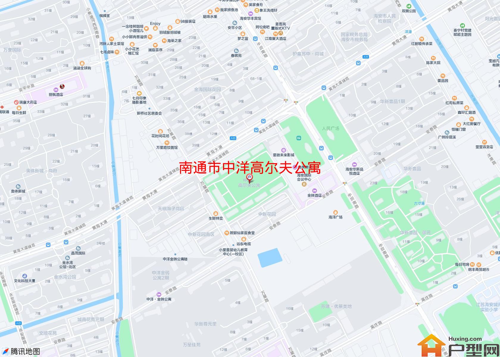 中洋高尔夫公寓小区 - 户型网