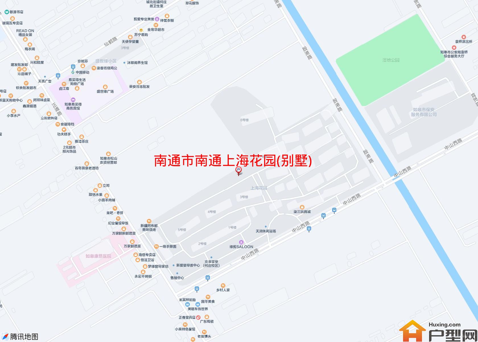 南通上海花园(别墅)小区 - 户型网