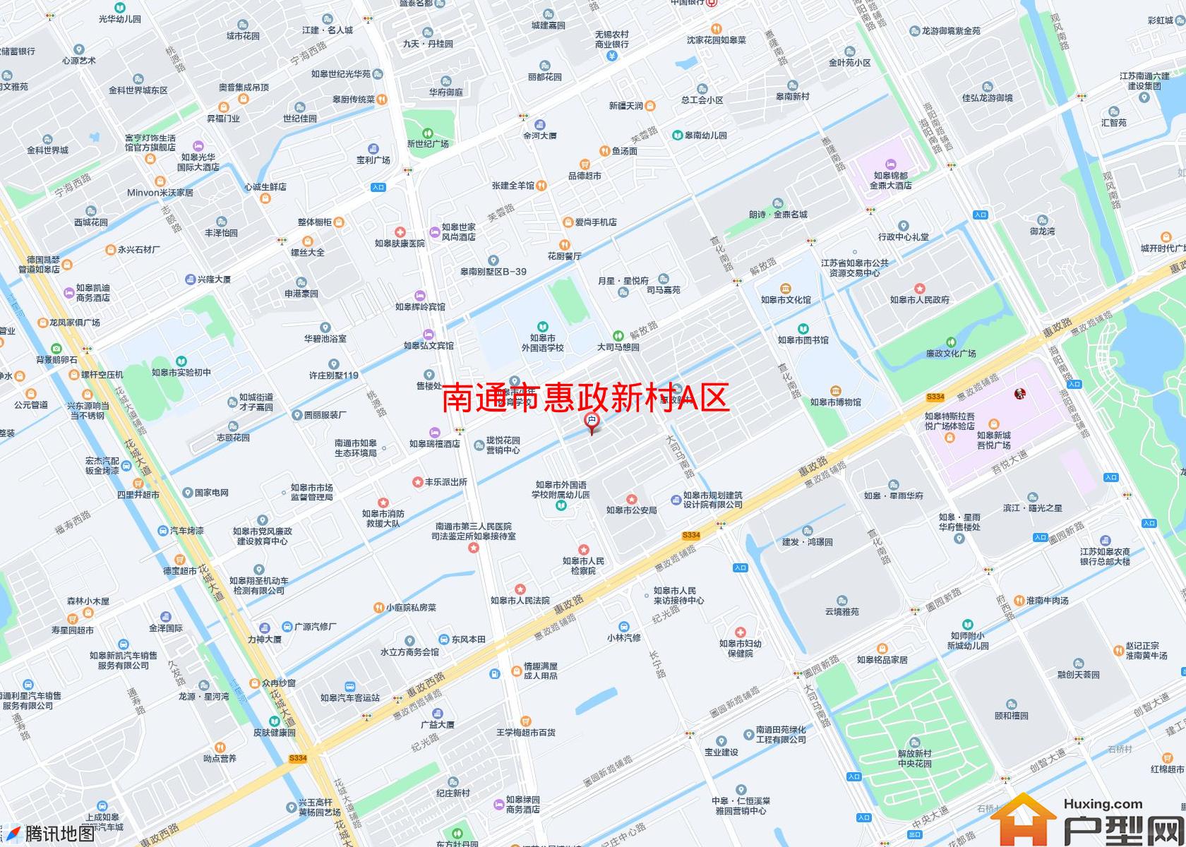 惠政新村A区小区 - 户型网