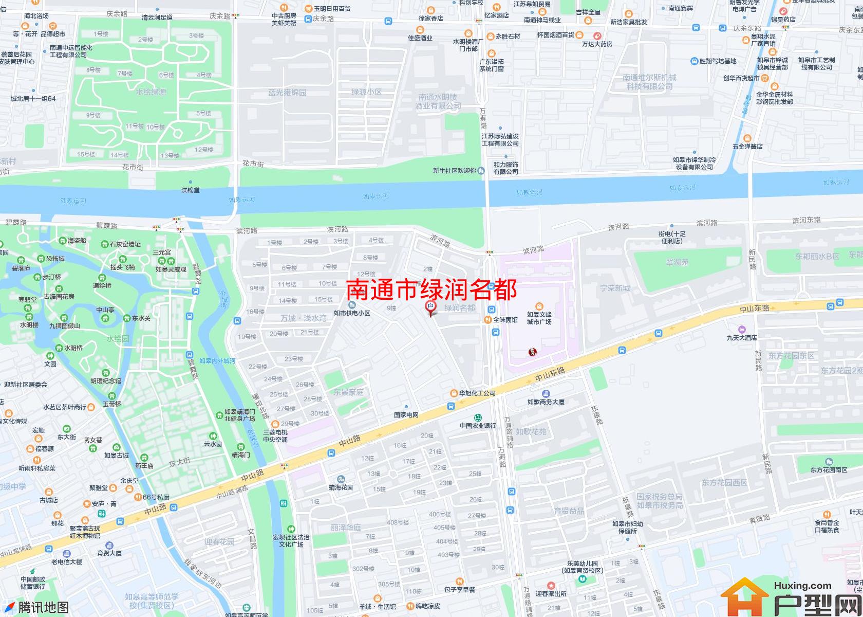 绿润名都小区 - 户型网