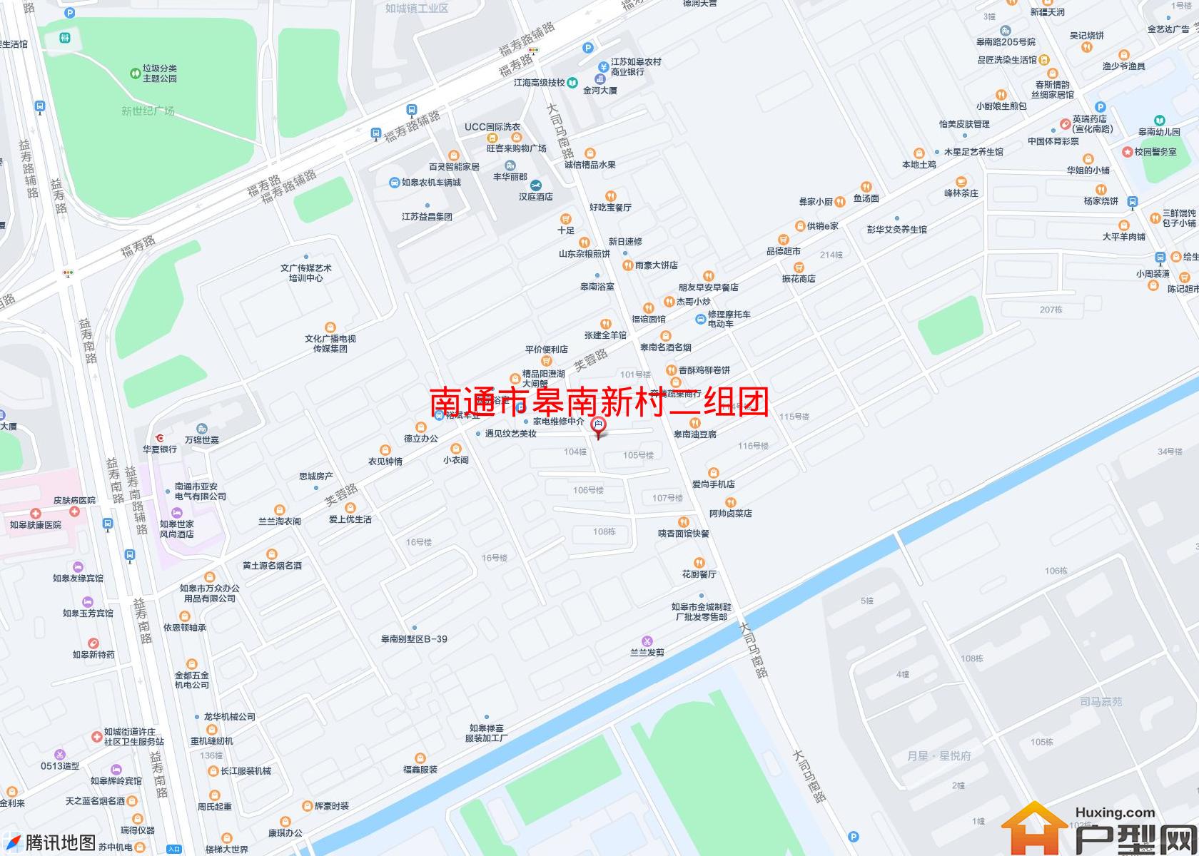 皋南新村二组团小区 - 户型网