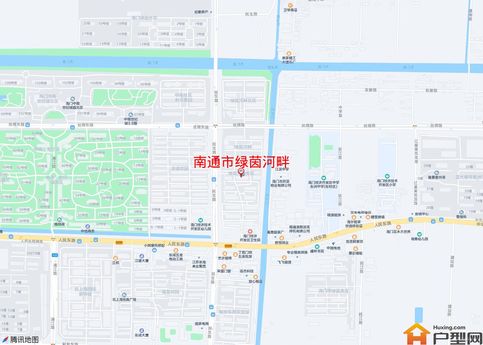 绿茵河畔小区 - 户型网