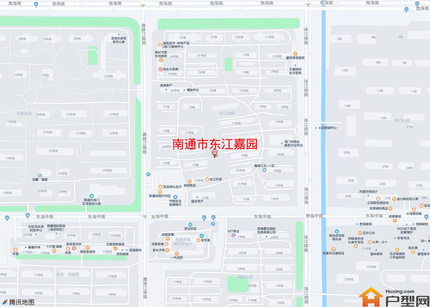 东江嘉园小区 - 户型网