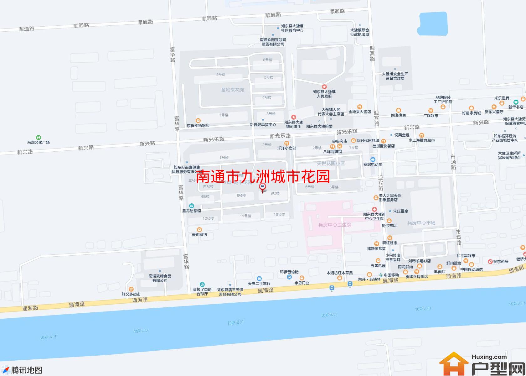 九洲城市花园小区 - 户型网