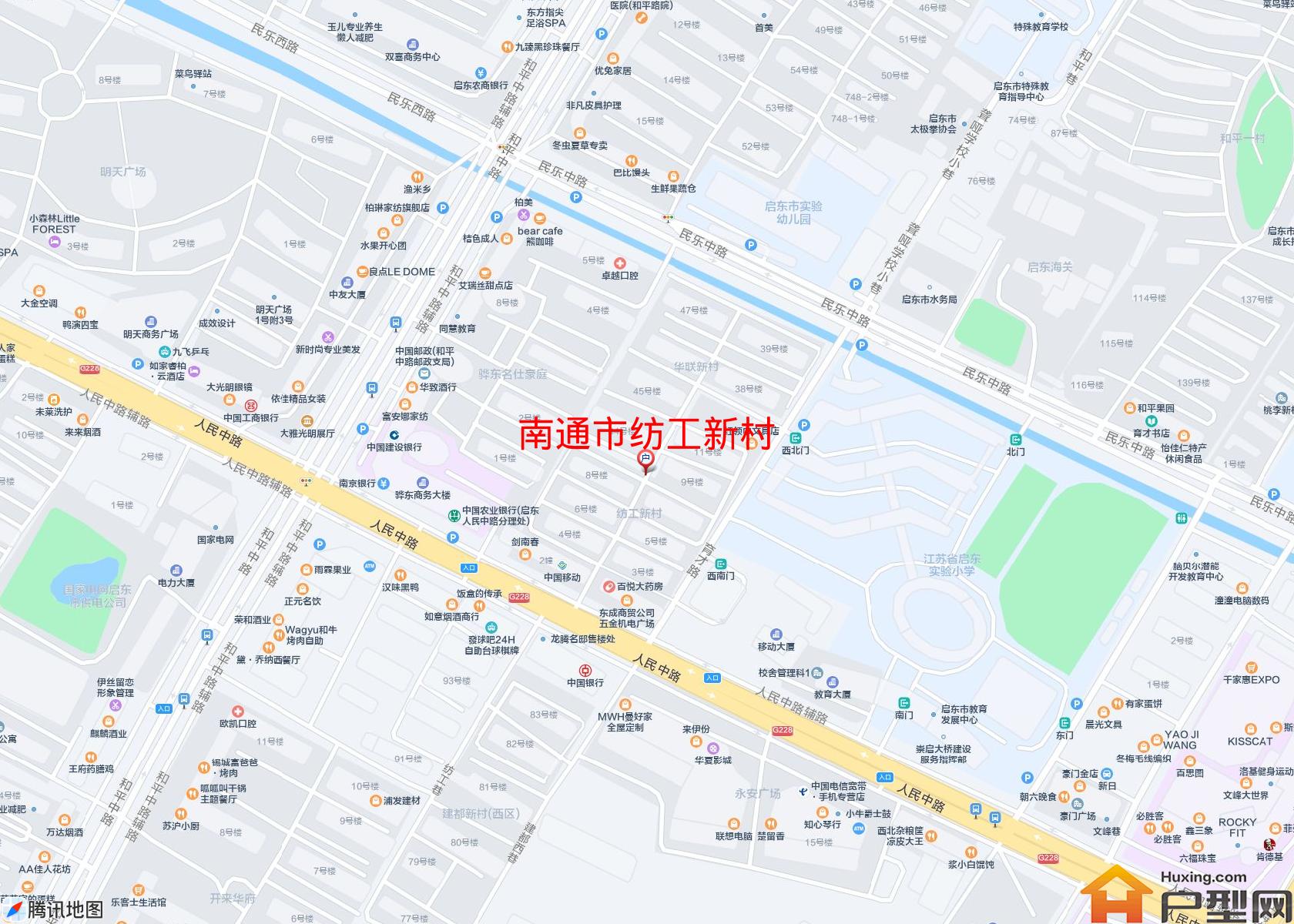 纺工新村小区 - 户型网
