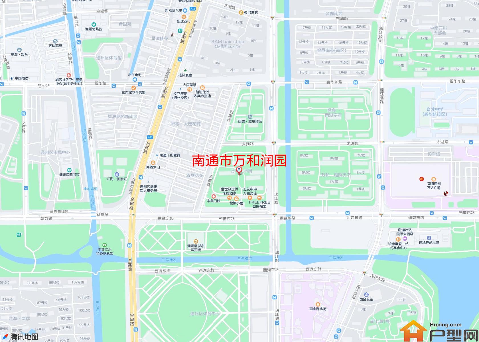 万和润园小区 - 户型网