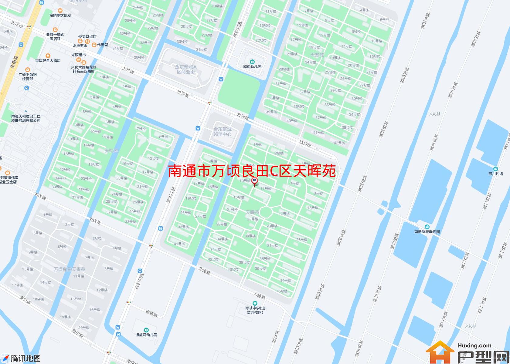 万顷良田C区天晖苑小区 - 户型网