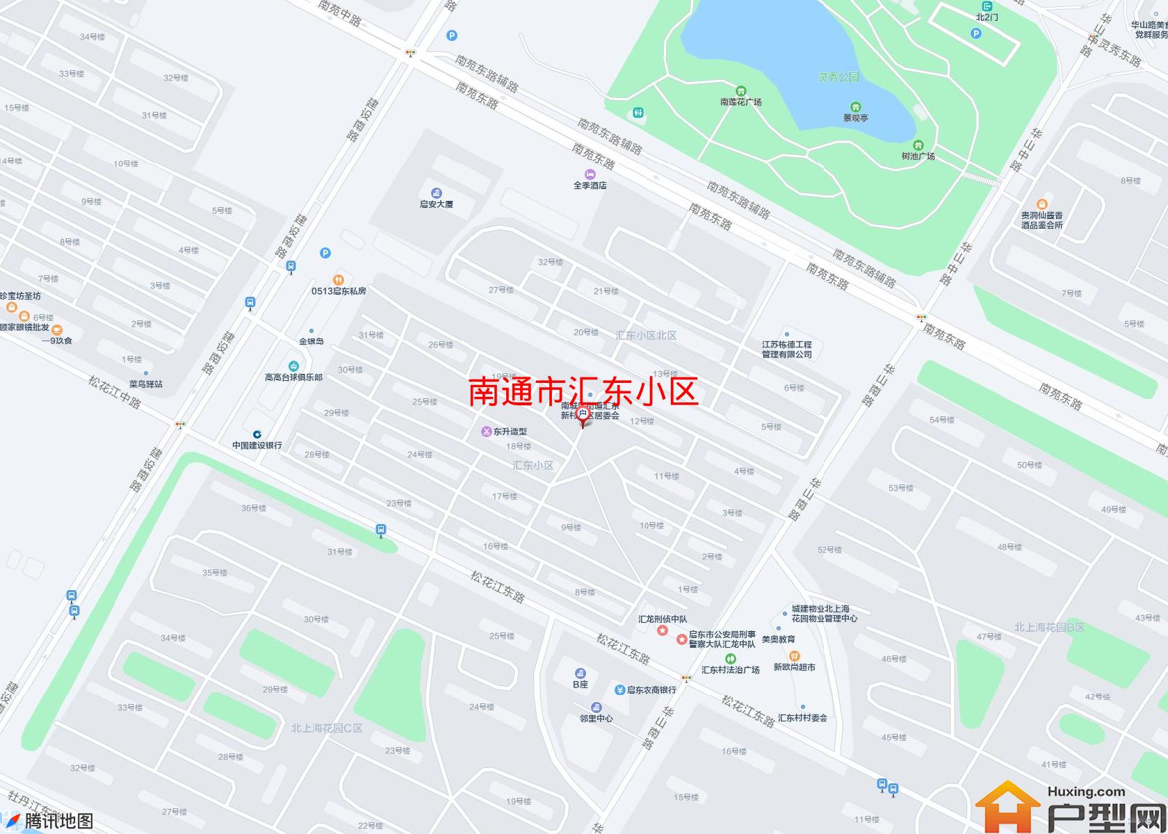 汇东小区小区 - 户型网