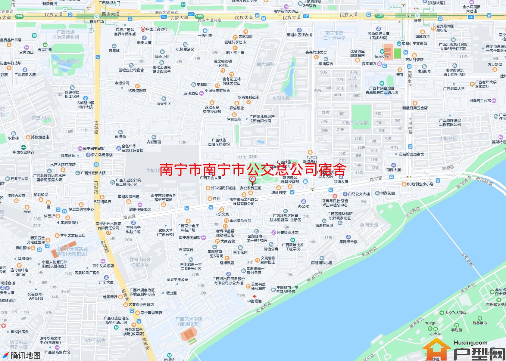 南宁市公交总公司宿舍小区 - 户型网