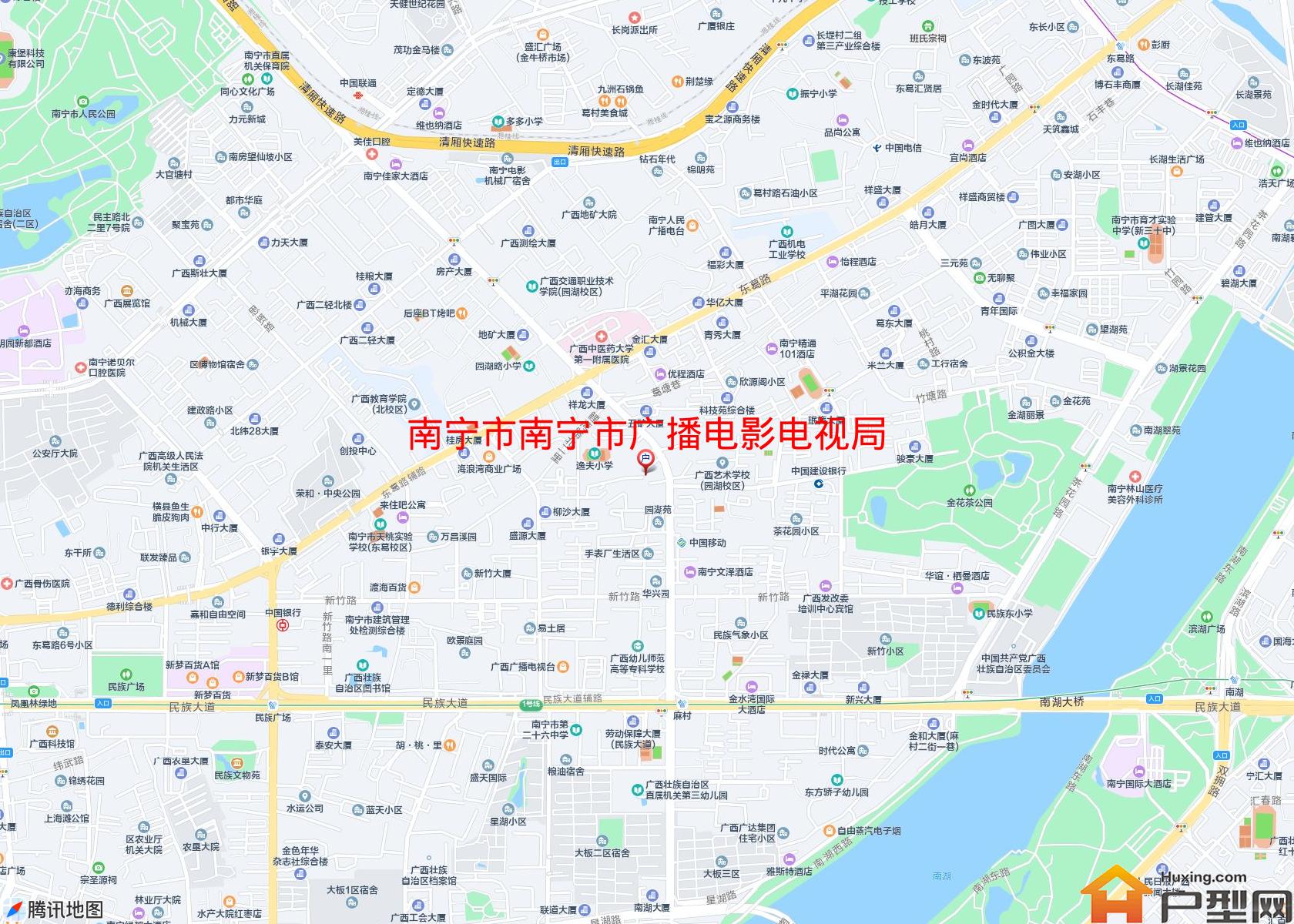 南宁市广播电影电视局宿舍区小区 - 户型网