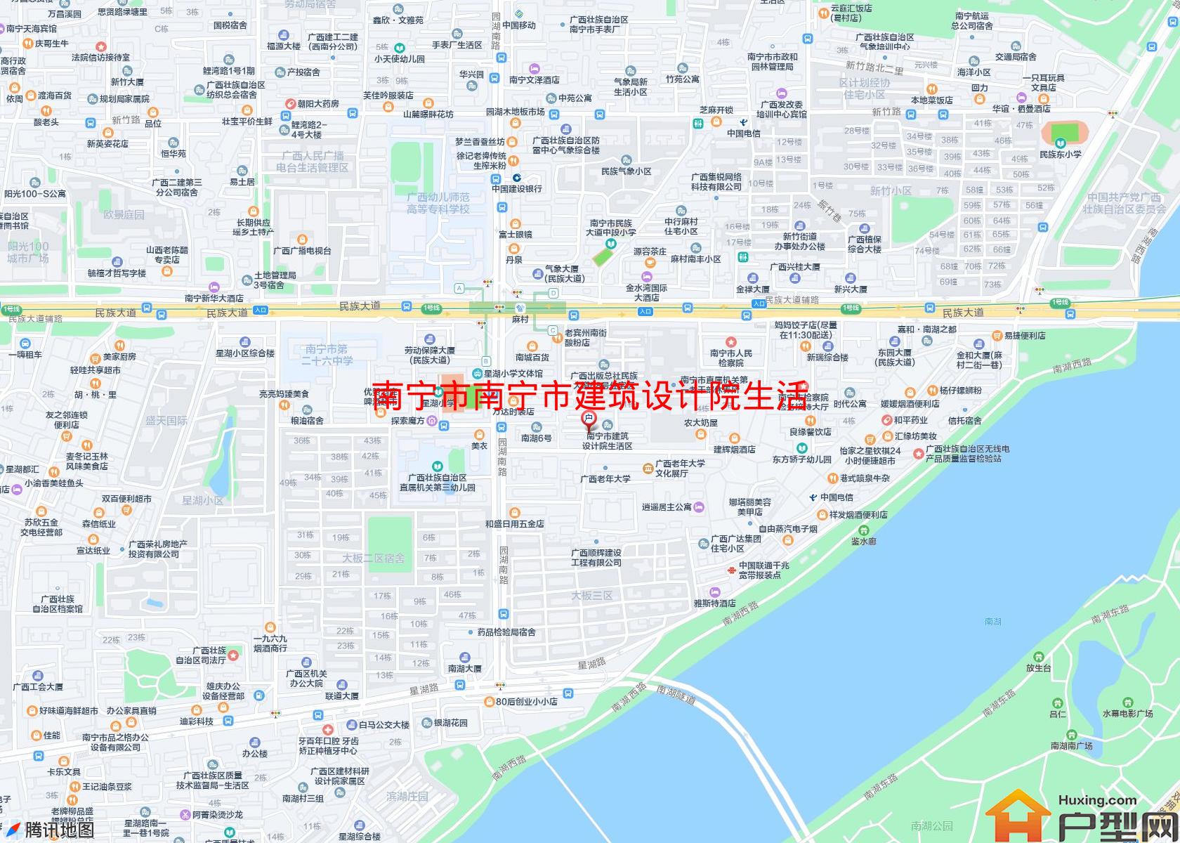 南宁市建筑设计院生活区小区 - 户型网