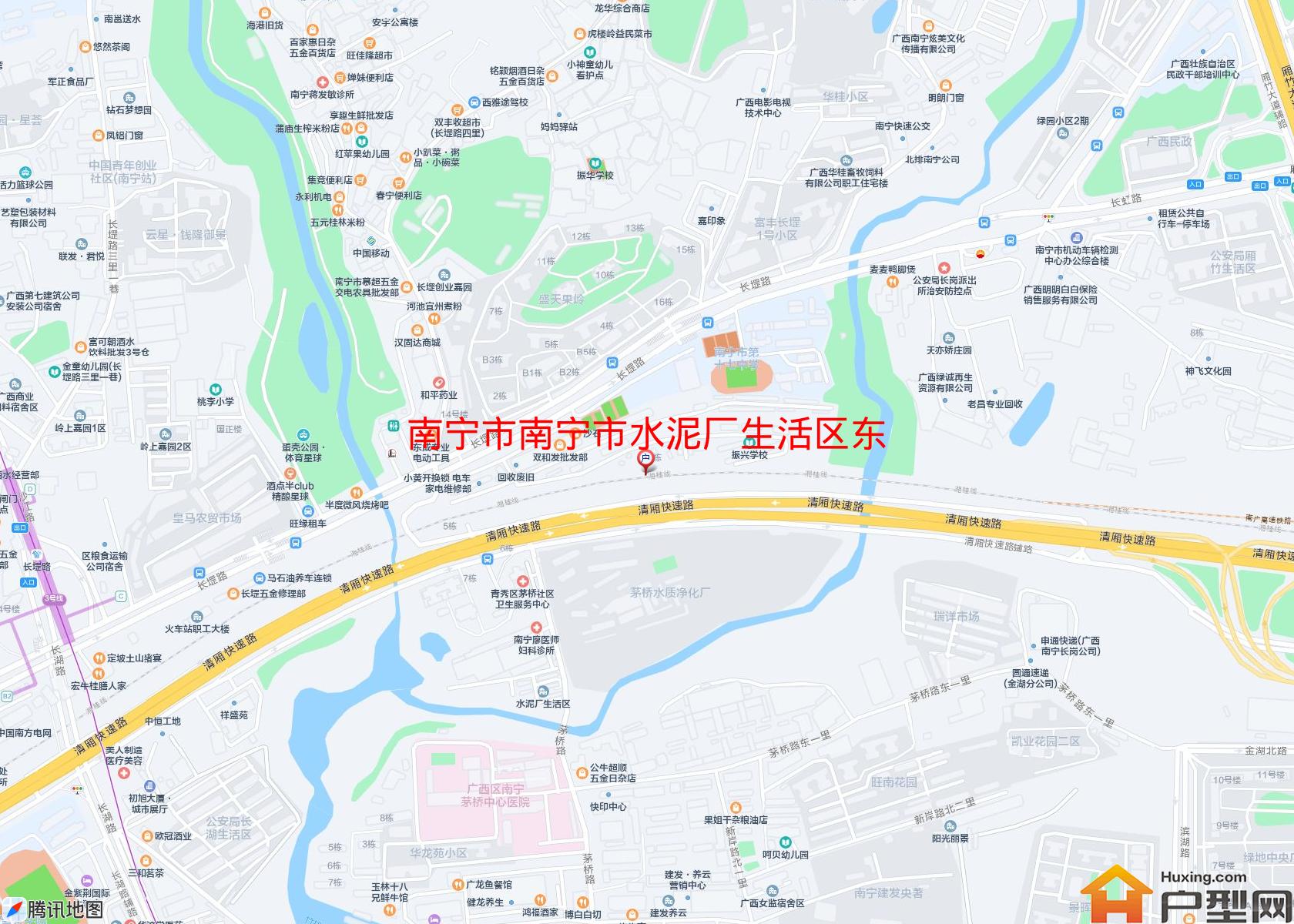 南宁市水泥厂生活区东区小区 - 户型网