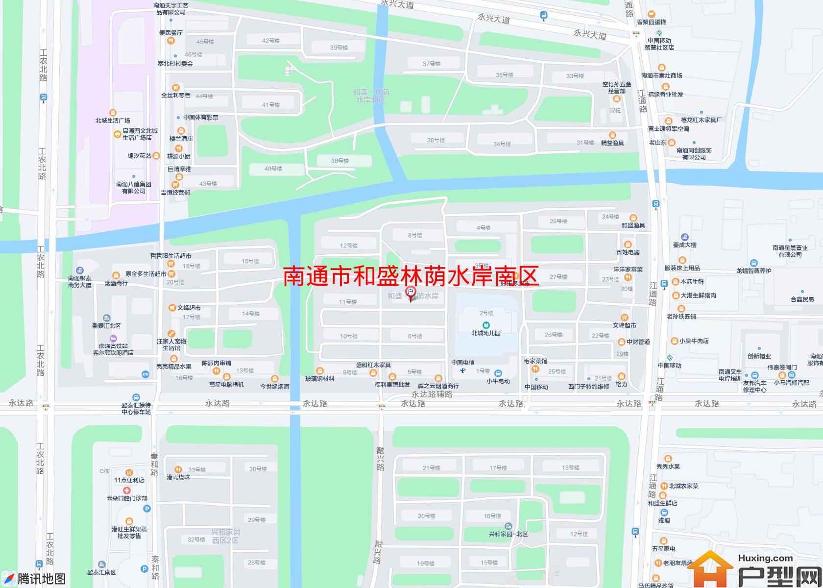 和盛林荫水岸南区小区 - 户型网