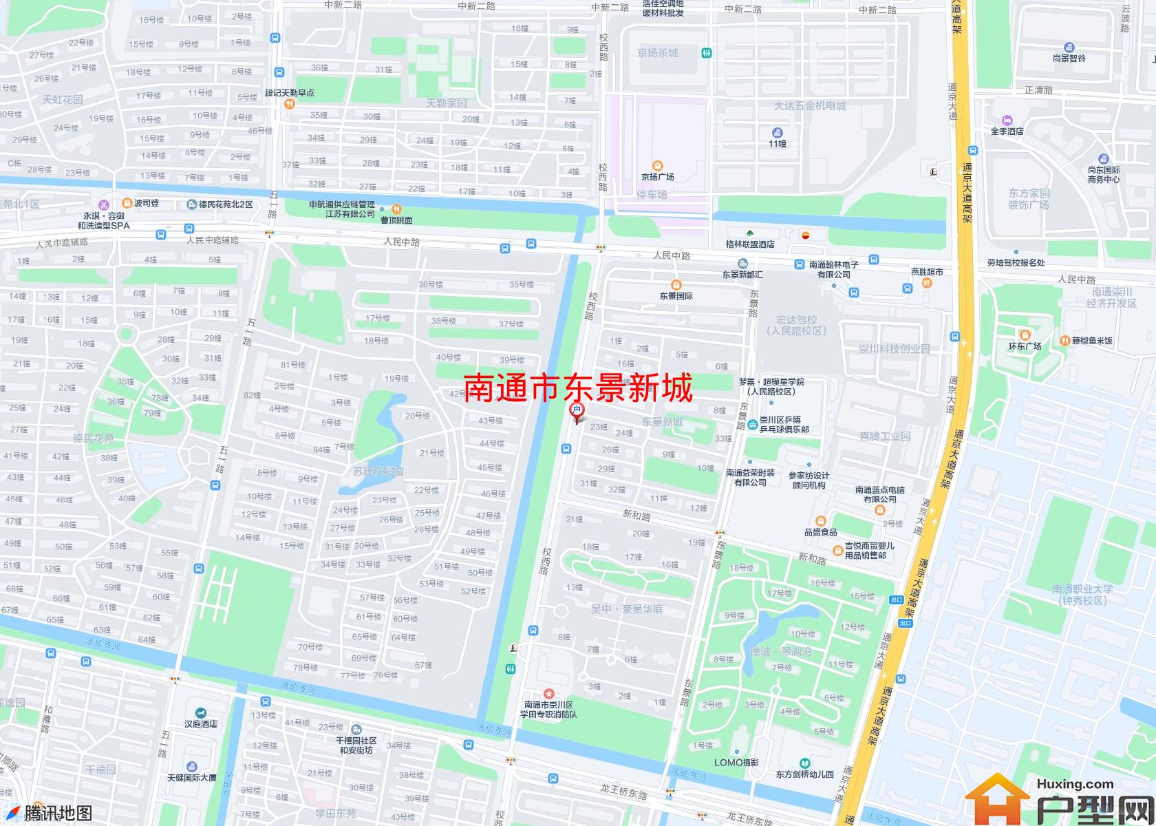 东景新城小区 - 户型网