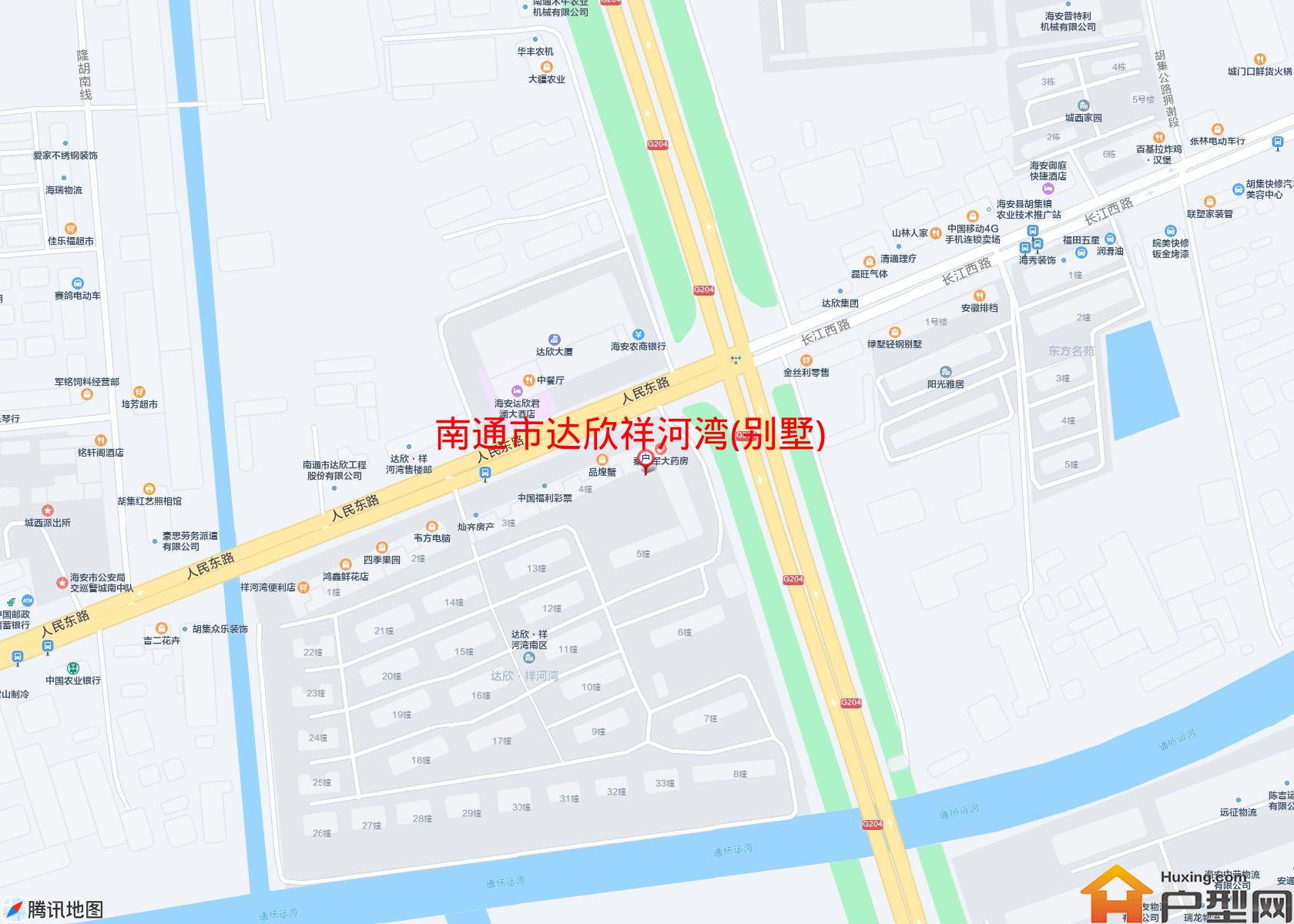 达欣祥河湾(别墅)小区 - 户型网