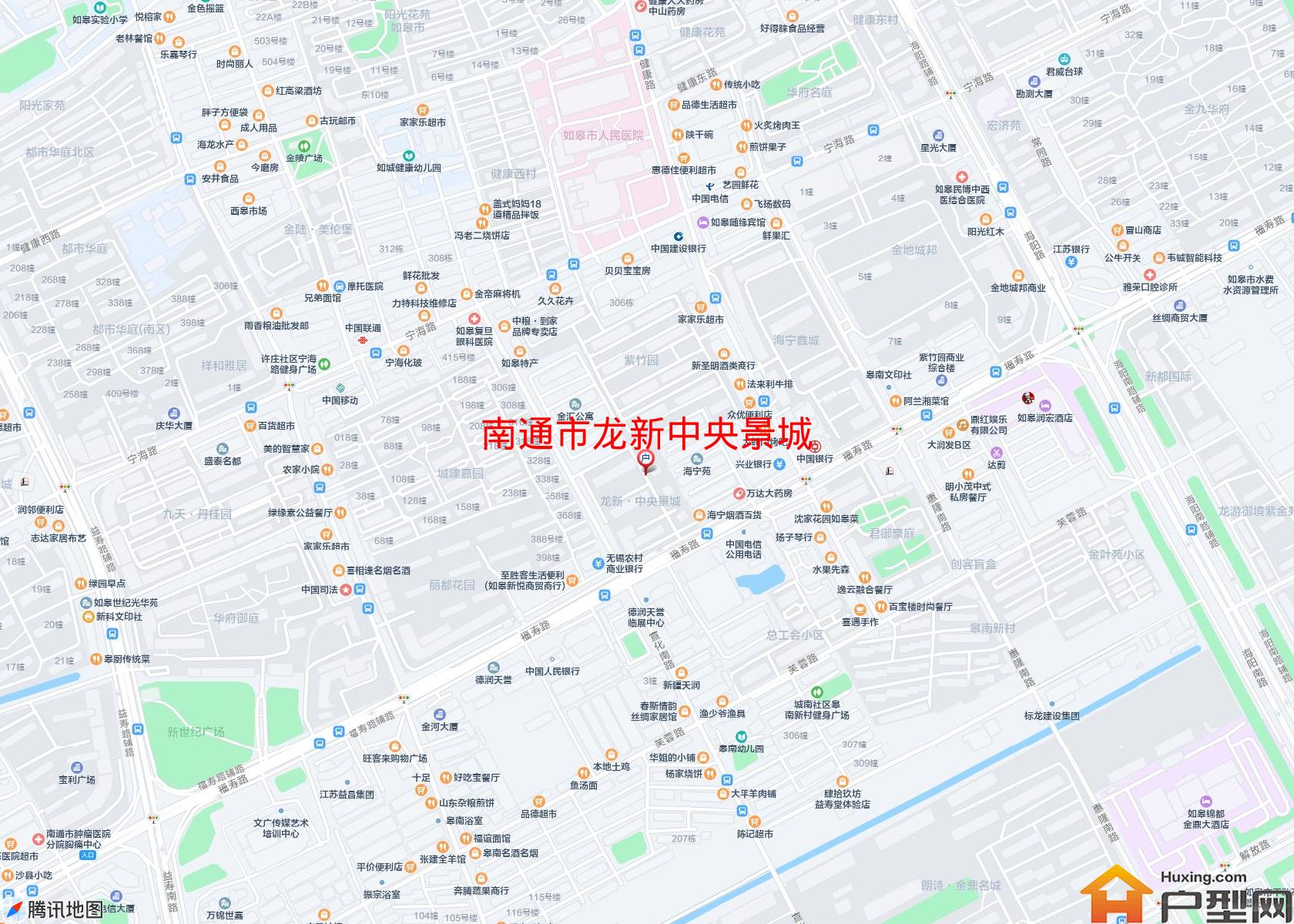 龙新中央景城小区 - 户型网