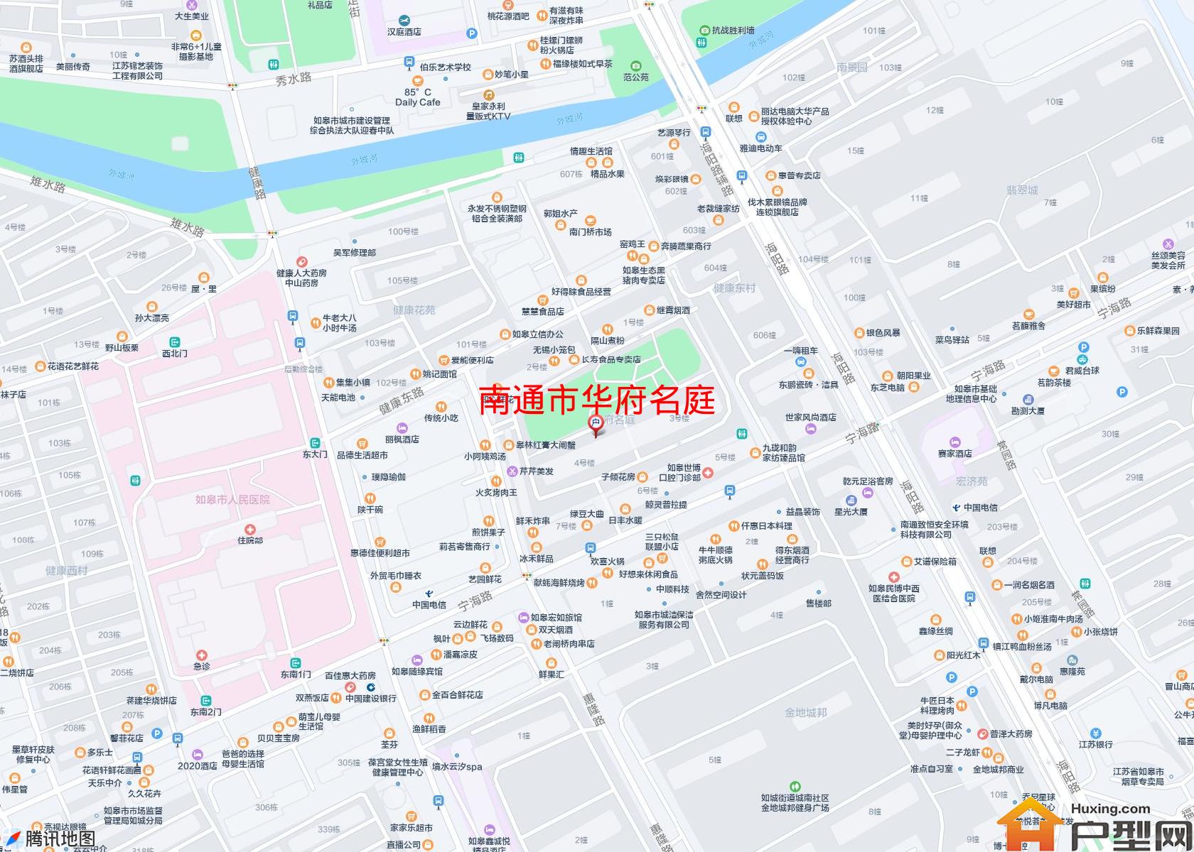 华府名庭小区 - 户型网