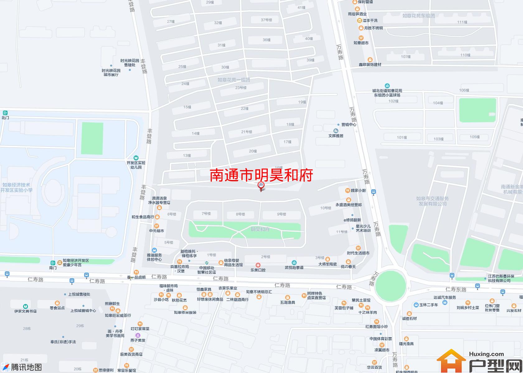 明昊和府小区 - 户型网