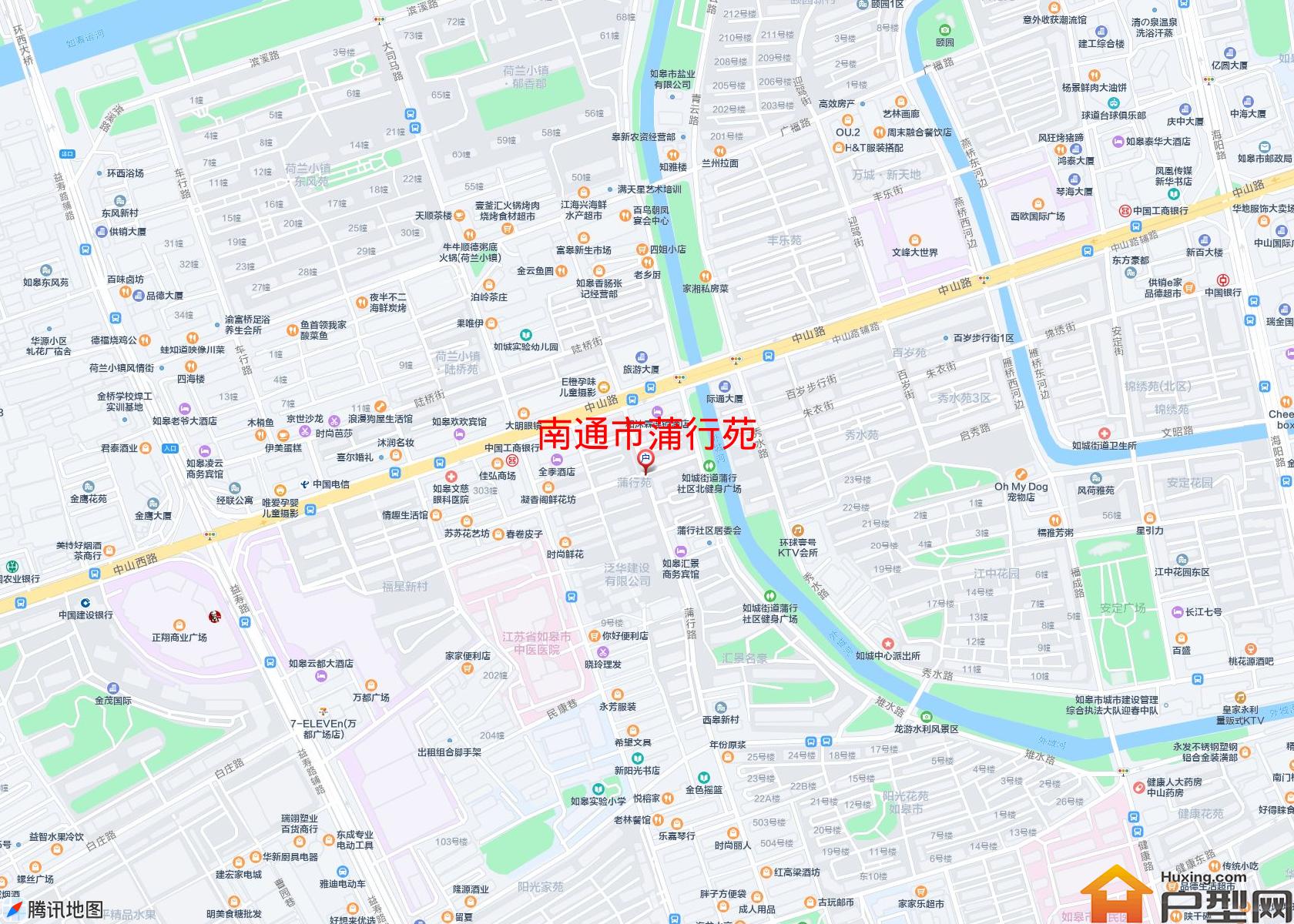 蒲行苑小区 - 户型网
