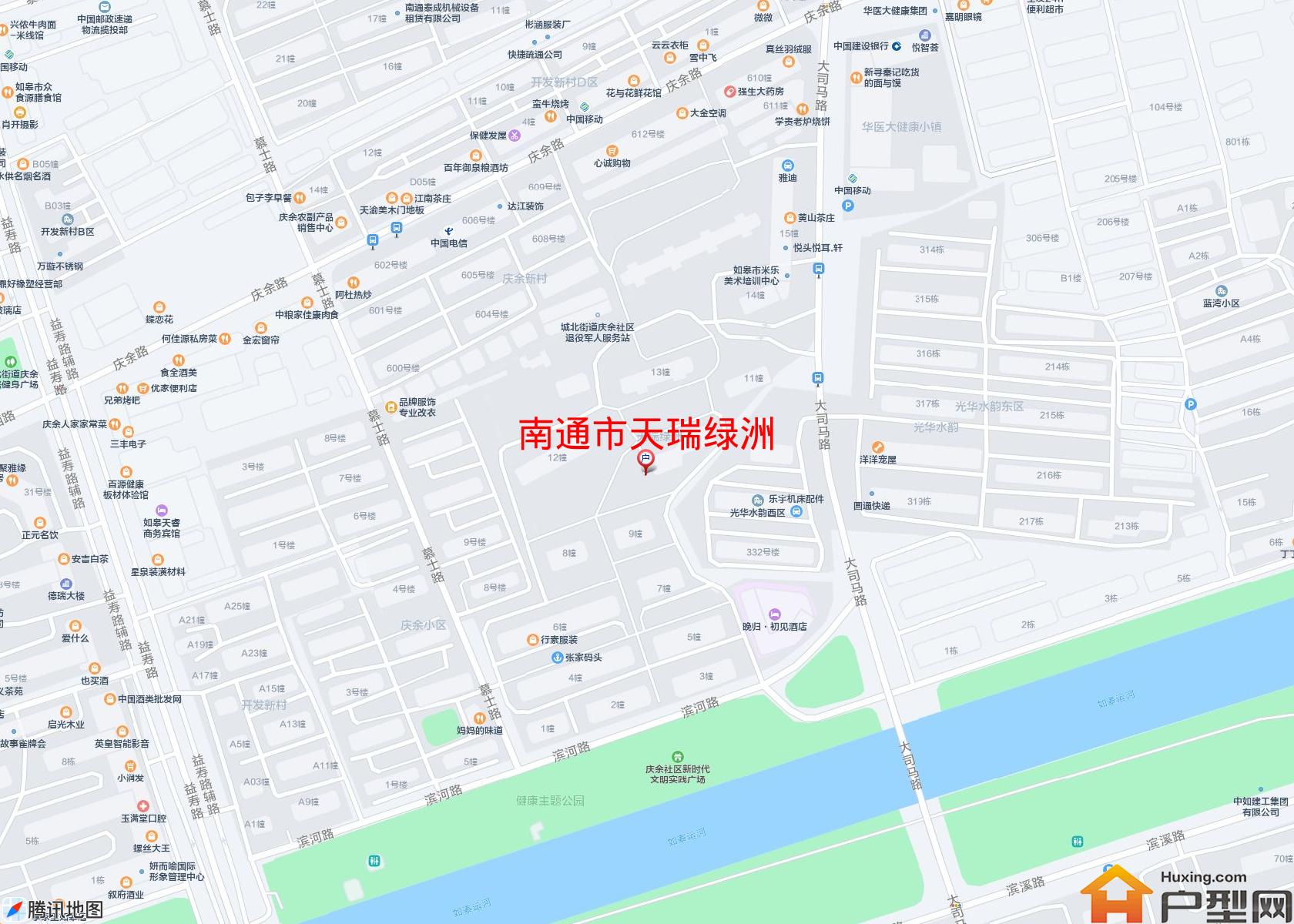 天瑞绿洲小区 - 户型网