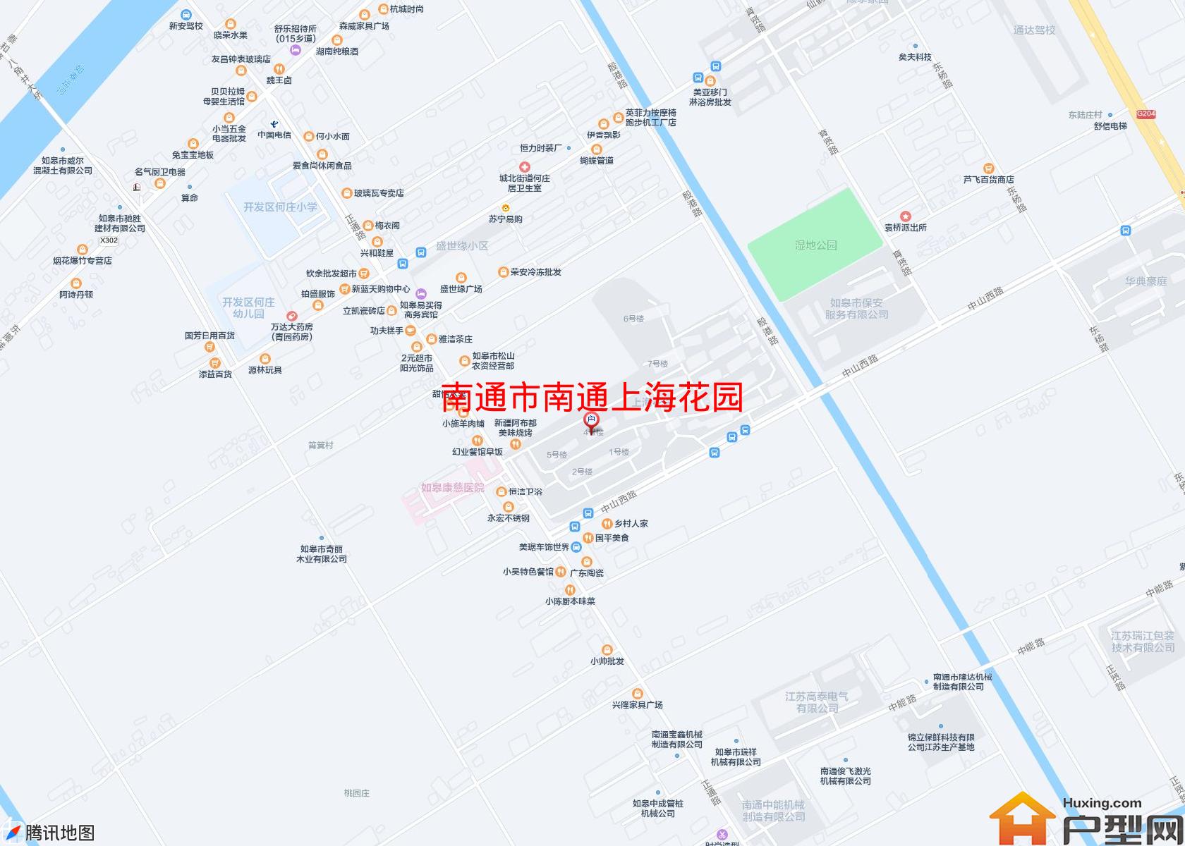 南通上海花园小区 - 户型网