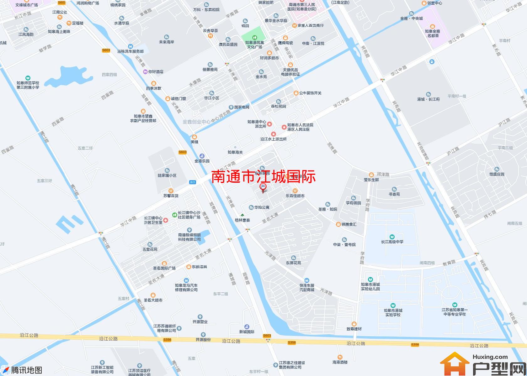 江城国际小区 - 户型网