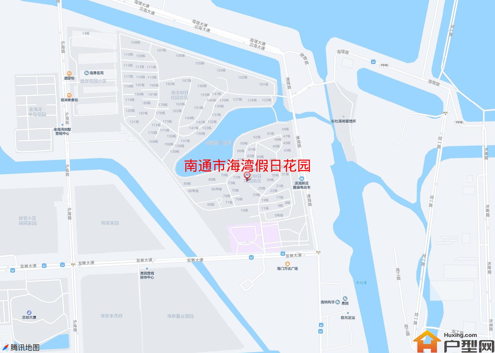 海湾假日花园小区 - 户型网