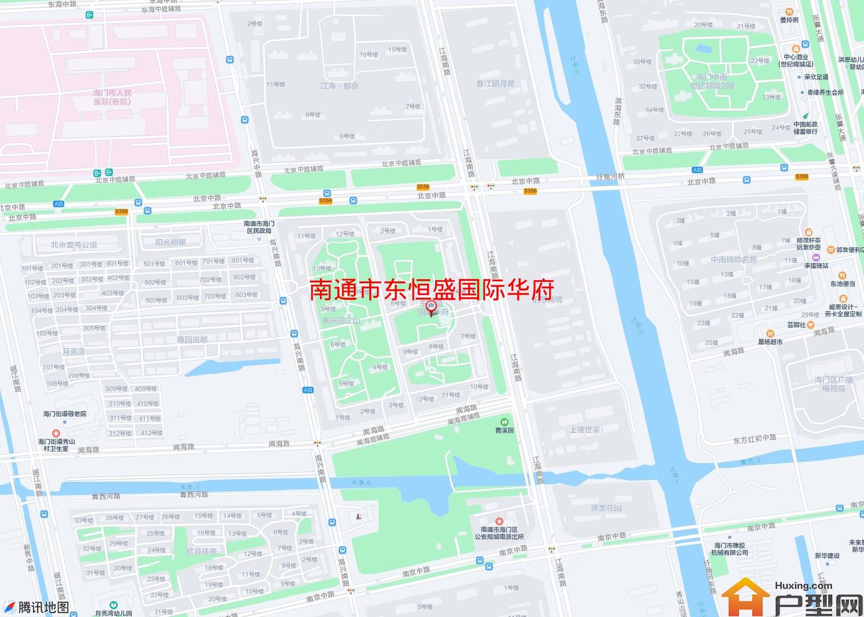 东恒盛国际华府小区 - 户型网