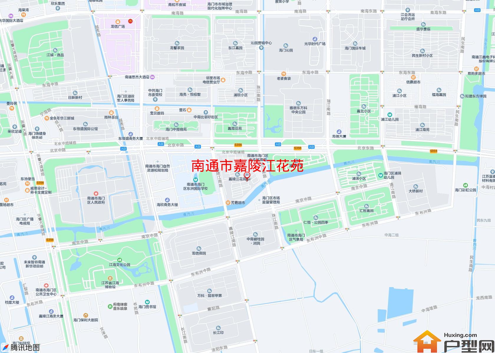 嘉陵江花苑小区 - 户型网