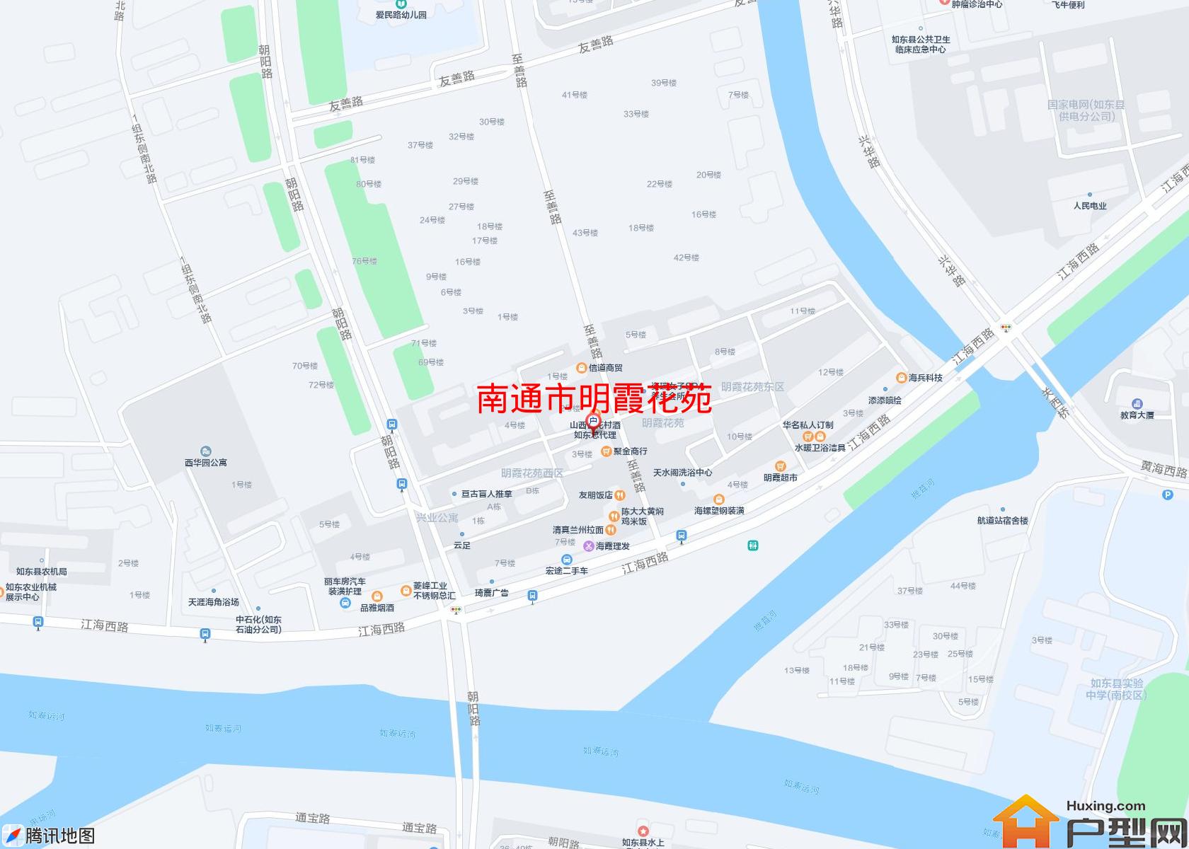 明霞花苑小区 - 户型网