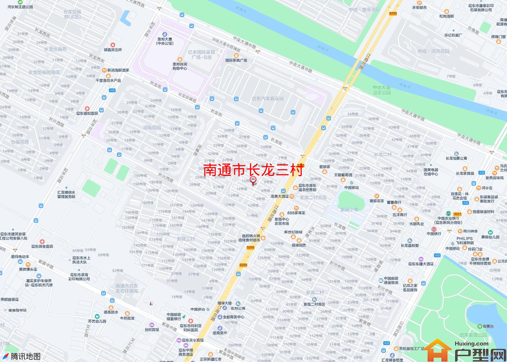 长龙三村小区 - 户型网