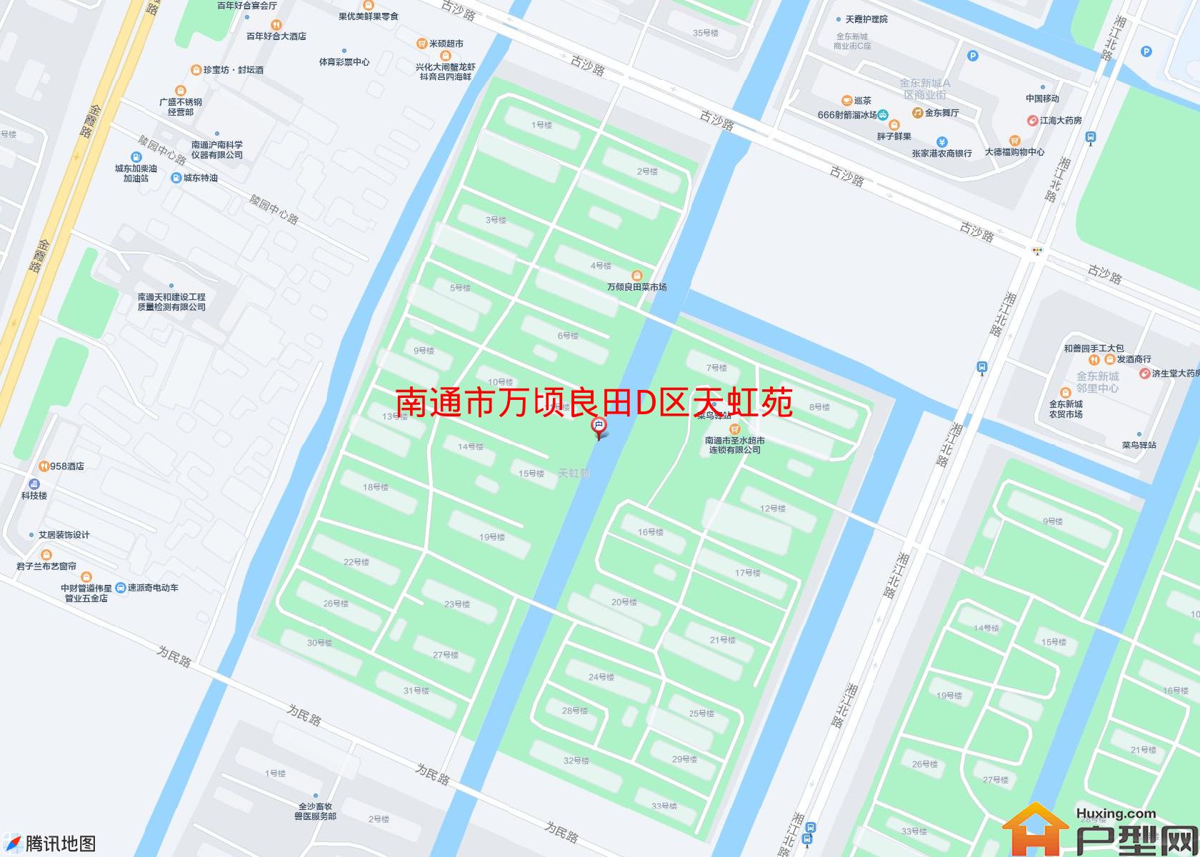 万顷良田D区天虹苑小区 - 户型网