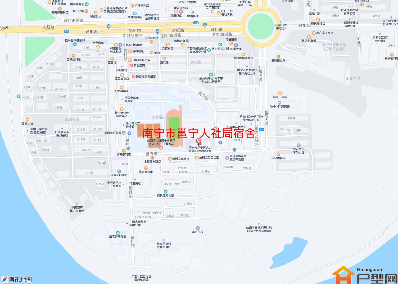 邕宁人社局宿舍小区 - 户型网