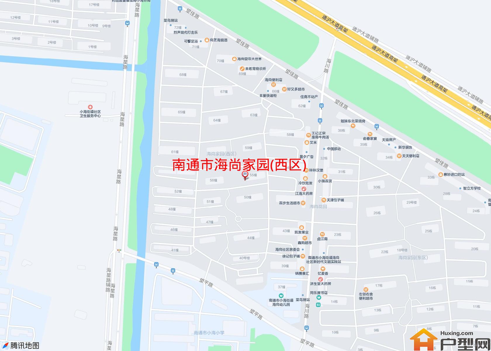 海尚家园(西区)小区 - 户型网