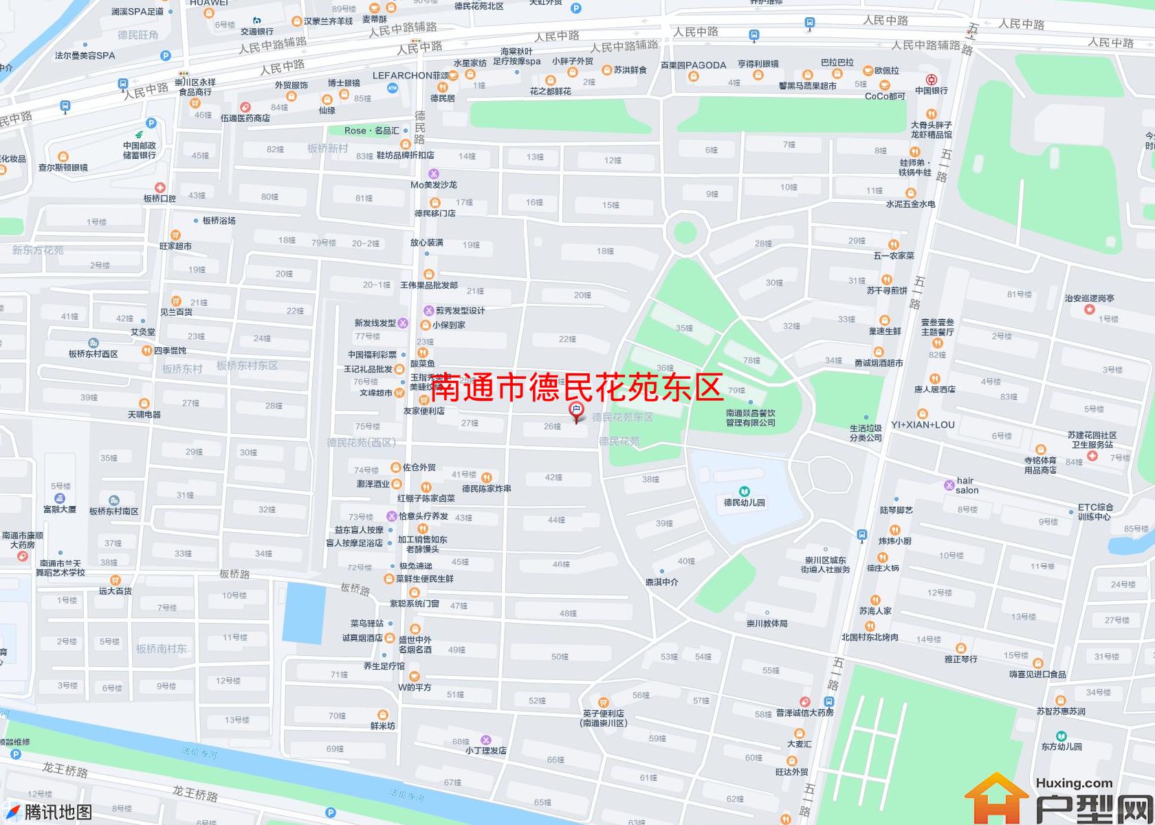德民花苑东区小区 - 户型网 德民花苑东区小区 - 户型网