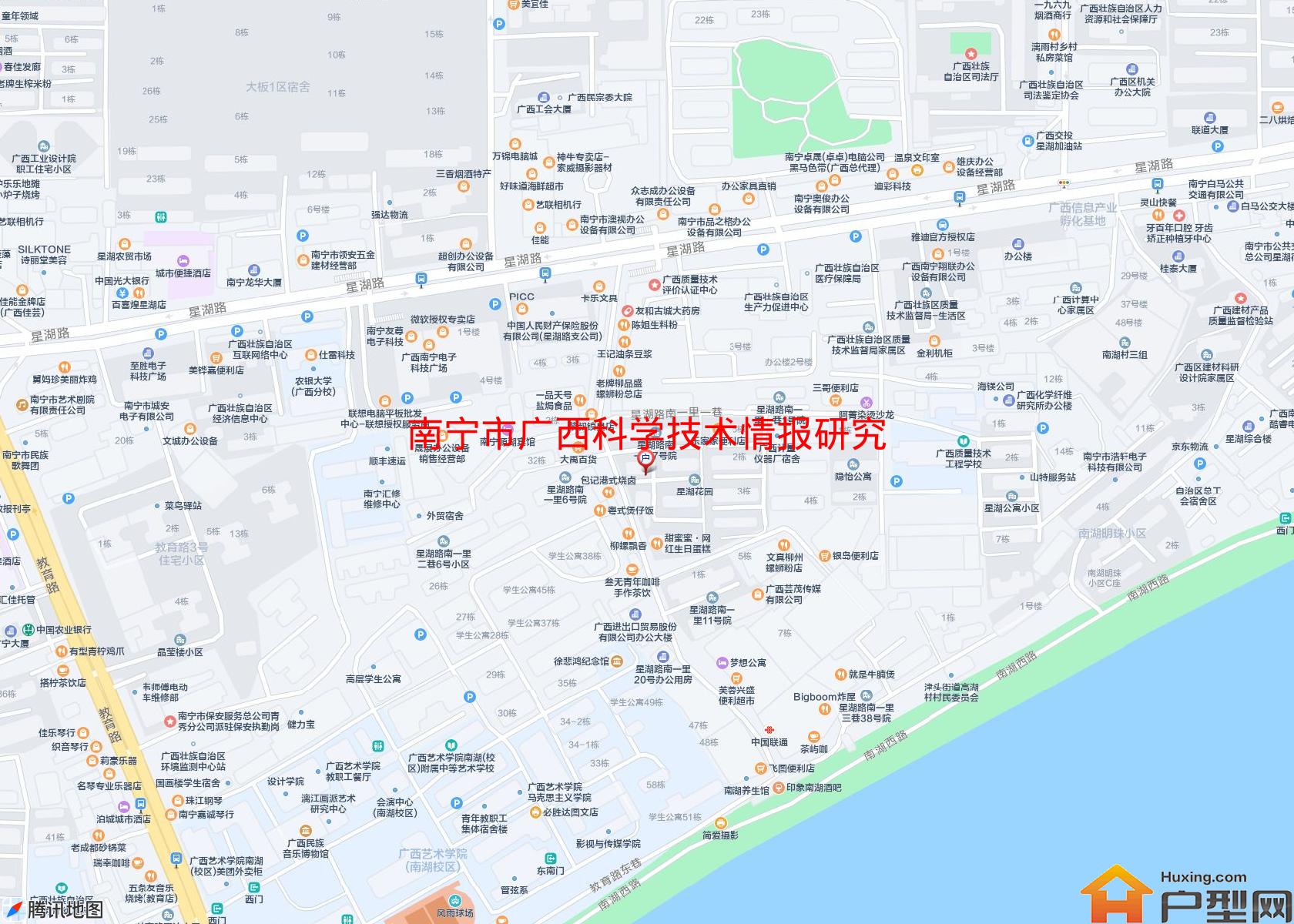 广西科学技术情报研究所宿舍小区 - 户型网